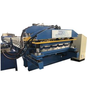 High speed metal step tile making machine