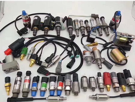 Sliver Color Excavator Digger Part For Sk200 Sk200-8 Mc89411 Revolution Speed Sensor