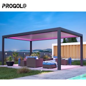 China Automatic Patio Gazebo Pergola With Customizable Color factory