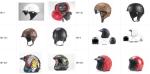 Wholesale and OEM Vintage Motorcycle Helmet High Quality Open Face Helmet Half