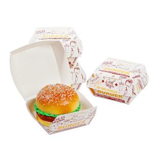 China Low Price Custom Printed Logo Burger Box Disposable Fast Food Takeaway Box factory