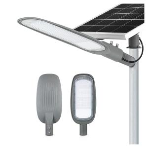 China 100w 150w Solar Powered Street Lamp Aluminum Alloy Smart Cob Unibody factory