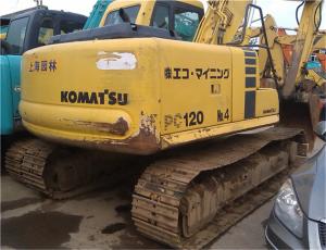 China used PC120 komatsu excavator for sale with high quality/low price/real material factory
