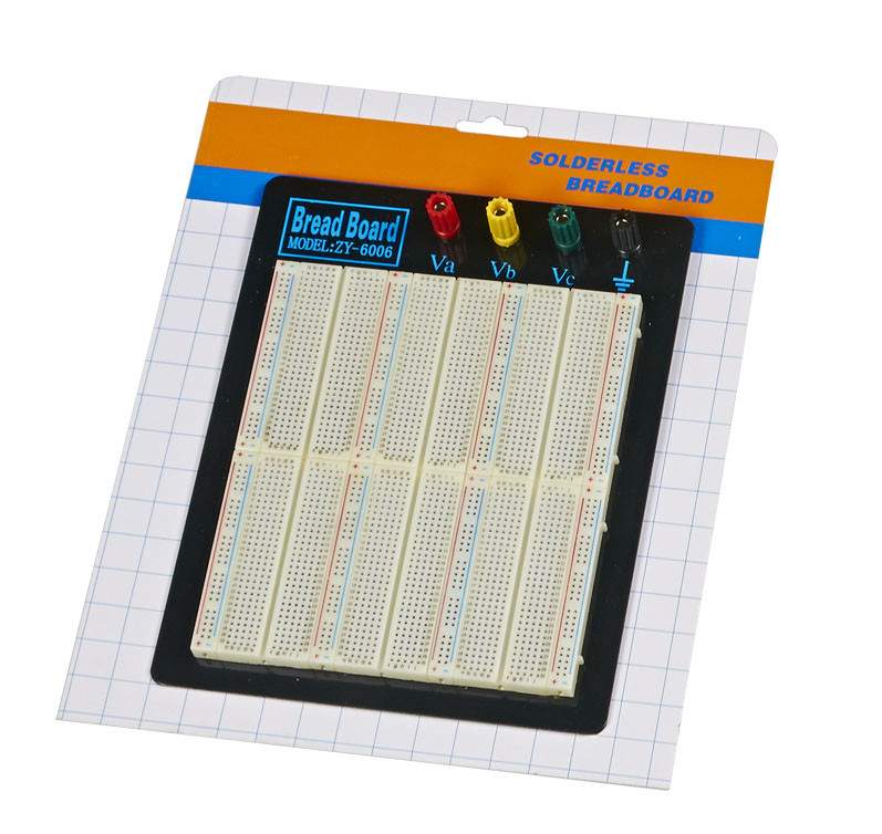 ROHS Square Hole Breadboard Projects In Electronics 16.5×14.5×0.85 cm