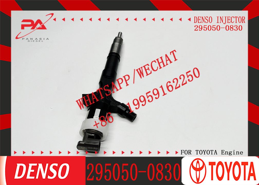 New Diesel Fuel Injector 295050-0830 for Toy-ota Dyna 1KD-FTV 23670-39395 23670-30390