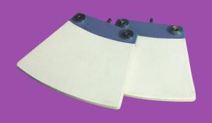 China 12 M2 White Ceramic Filter Plate Mining Dewatering For Ceramic Vacuum Filter factory