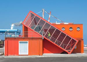 China Topshaw Customize Low-cost Temporary Container Homes Designs Commercial Accommodation Mobile Homes factory