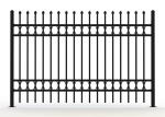 Hot Dipped Galvanized Steel Garrison Fence Panels Tubular Steel Panels 2100mm