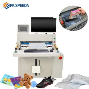 China Automatic Poly Baggers Tabletop Baggers for Packaging Poly Mailer Express Courier Bags factory