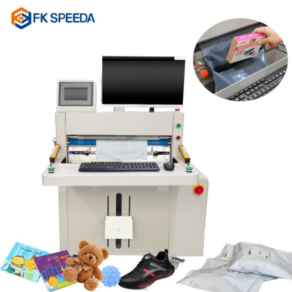 Electric Driven Poly Mailers Packaging Machine for Courier Poly Bags in E