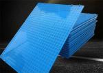 Blue Steel Plated Construction Perimeter Safety Screens ISO9001