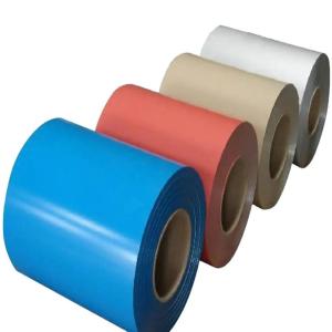 China RAL Color Coated Steel Coil 220Mpa And Elongation 20 - 25% 1250mm factory