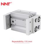 Two Fingers Pneumatic Wide Gripper Cylinder MHL2 Stable Robot Gripper