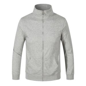 China Custom Logo size Zip Up Hoodie Tracksuit Long Sleeve High Quality OEM Cotton Wholesale Blank Men Winter Sports Sweater factory