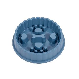 China Anti Choking Spill Slow Food Bowl Small Medium Dog Feeding Bowl factory