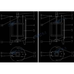 Automatic mixing Juice Processing Equipment with single layer