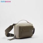 MINIBOOK Men's Multifunctional Waist Bag for Outdoor Activities and Travel PU