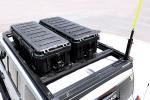 Brown Color Car Roof Rack Tool Box 110L Volume 2023 Most Popular Strong and