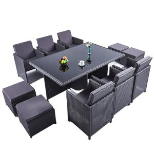 China PE Rattan High Back Sofa Chair Set for Outdoor Indoor Patio Garden Balcony Pool Beach factory