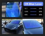 Car Window Chameleon Tint Film 83% VLT Nano Ceramic Solar Colored Blue Chameleon
