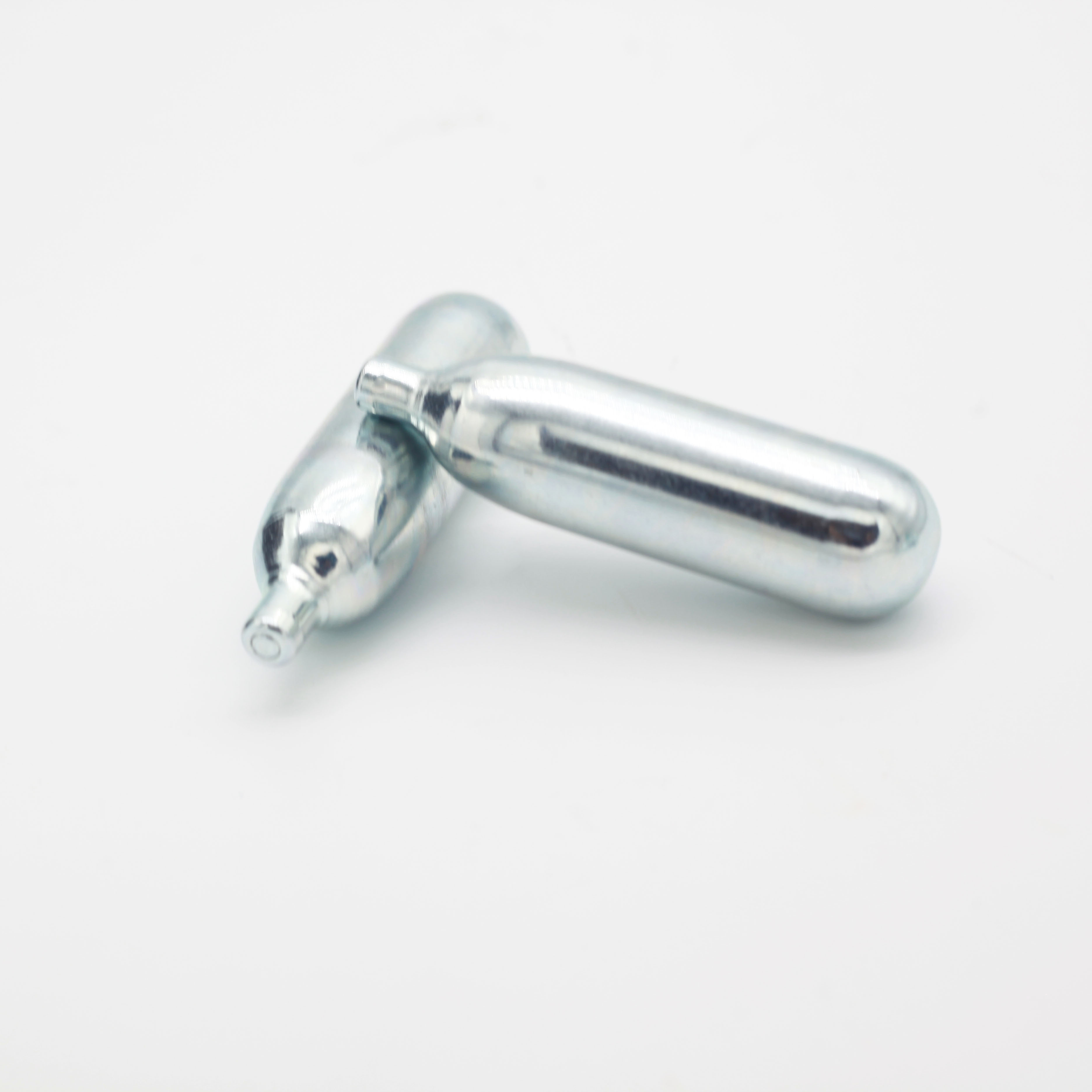Carbon Steel 8.5g Whipped Cream Chargers Silver Color