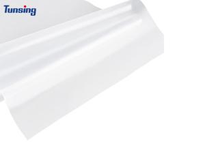 China 50cm 100cm Width Double Sided Adhesive Film PA Polyamide Hot Melt Adhesive Film for Embroidery factory