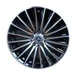 TUV 18in Flow Forming Wheels 5x112 Five Black Multi Spoke Alloy Wheels For Benz