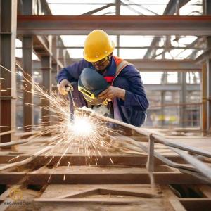 Prefab Steel Warehouse Building - Metal Structure Warehouse with Steel Frame