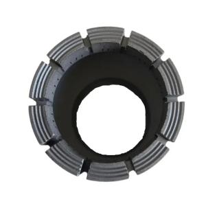 China Bw Nw Hw Pw Impregnated Diamond Casing Shoe Bit For Mineral Exploration factory