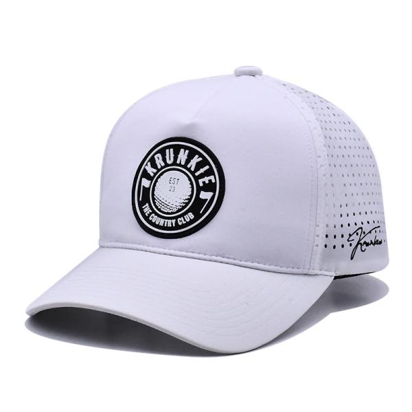 China High Profile 5 Panel Trucker Cap With Curve Brim Unisex factory