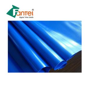 China Anti Ultraviolet Waterproof Tarpaulin Fabric , 680GSM Custom Printed Tarps factory