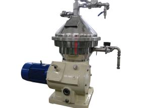 China High Efficiency White Color Bottled Juice Separator , Centrifugal Filter Separator factory