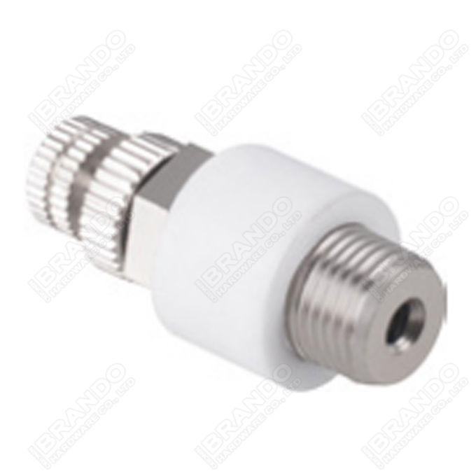 Adjustable Pneumatic Throttle Valve With Silencer Sintered Bronze 3