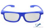 Reald 3D Masterimage Cinema Active Shutter Glasses , Blue Plastic 3D Glasses