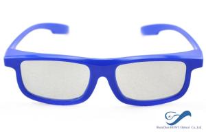 China Reald 3D Masterimage Cinema Active Shutter Glasses , Blue Plastic 3D Glasses factory