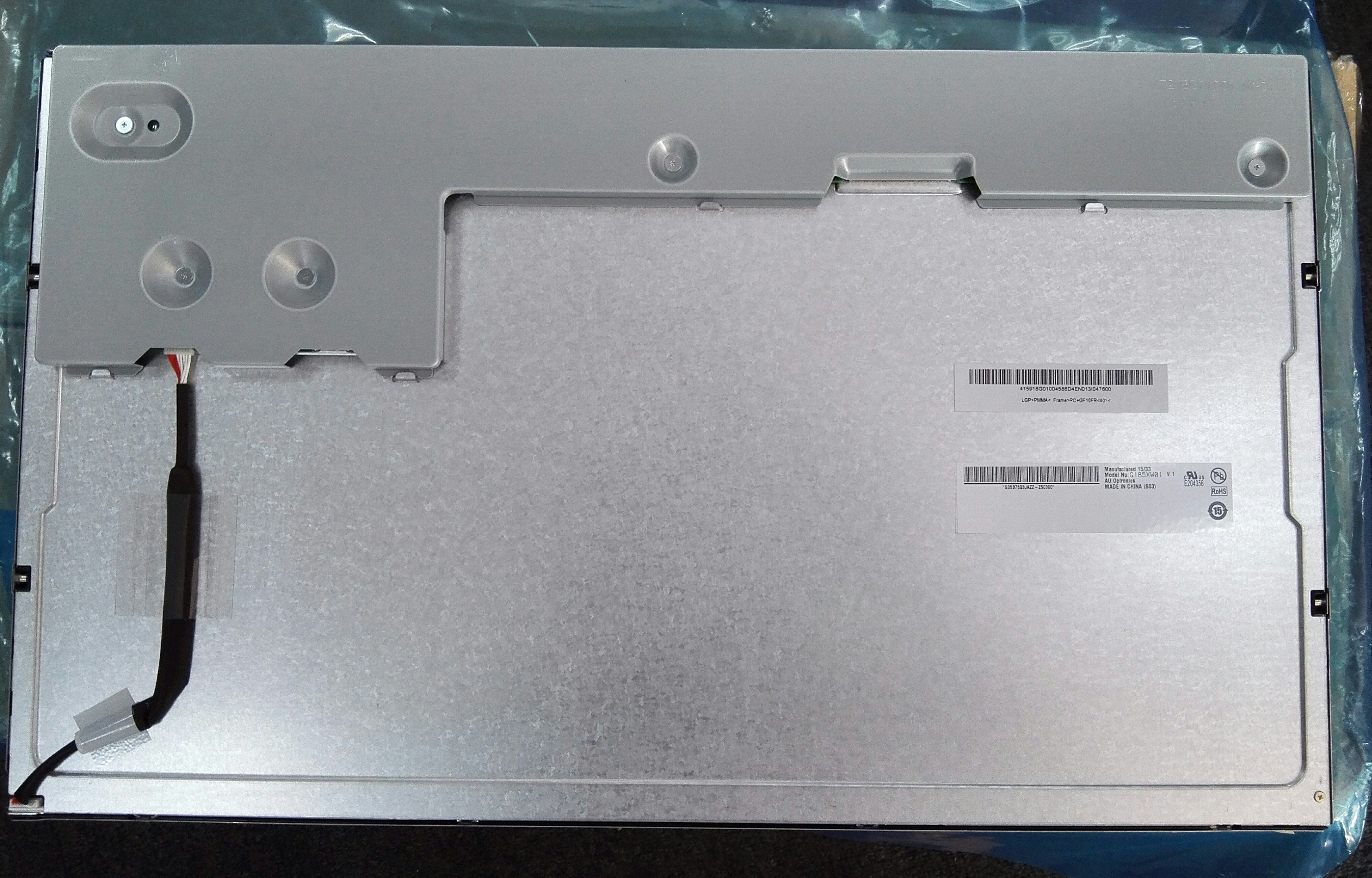 G185XW01 V1 AUO 18.5 WLED Backlight，With LED Driver，6/8 bit，Matte