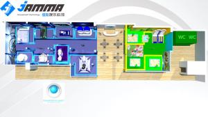 China Shopping Mall Virtual Reality Entertainment Playground Easy Installation For Kids factory