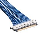 lvds 15 pin connector cable High Data Rate Transfer Micro Coax LVDS LCD Cable