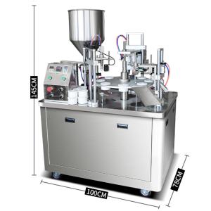 China Ultrasonic Toothpaste Plastic Automatic Tube Filling Sealing Machine on sale