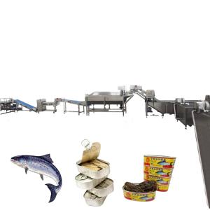 China LWT Electric Automatic Fish Canning Sardine Machine Fish Canned Processing Line factory