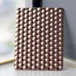Decorative SS metal sheet 201 304 316 Stamping Circle Pattern PVD Rose Gold