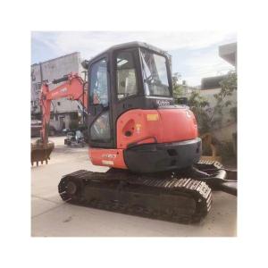 China Used Kubota KX163-5 Mini Excavator with Original Hydraulic Pump 5 Ton Operating Weight factory
