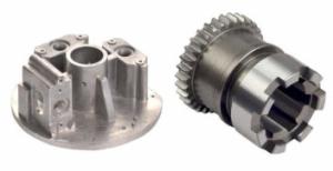 China Injection Molded Aluminum Alloy ADC12 Sandblasting Electrophoretic Die Casting Products factory