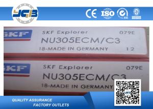 China Wind Turbine Cylindrical Roller Bearing / NU 305 ECP Pressure Roller Bearings factory