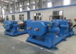 XKP Tyre Recycling Line Double Roller Rubber Tire Grinder 32 RPM Main Shaft