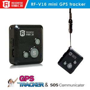 China Low cost mini gps chip tracker price reachfar rf-v16 hot selling child safe guard factory