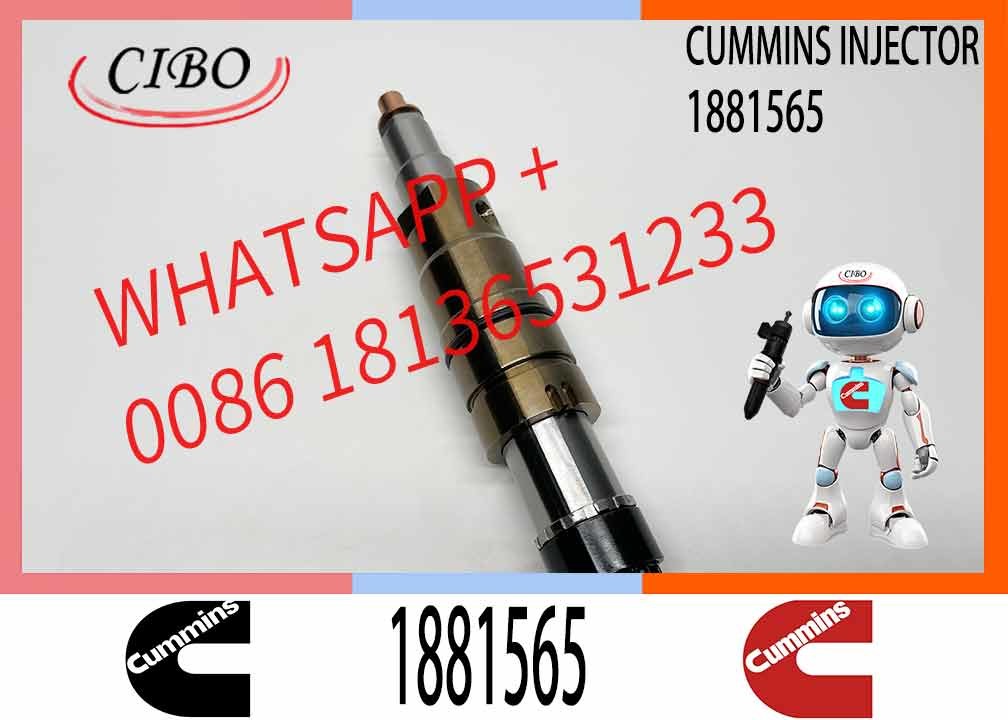 1881565 Diesel Fuel Injector For Scania DC09/DC13/DC16 Engines Injector Nozzle 1881565 Auto Parts Common Rail Injector 1