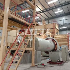 Silica Sand Powder Making Machine Continuous Ball Mill 5-12m Length