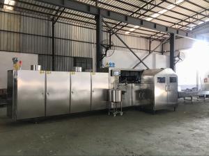 China PLC 3.37Kw 380V Ice Cream Cone Maker Equipment factory