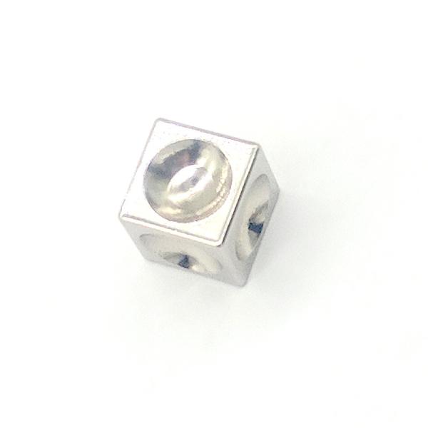 Fixing Block Aluminum Alloy Multifunctional Connector Cube M3 M4 M5 M6 Hex Nut